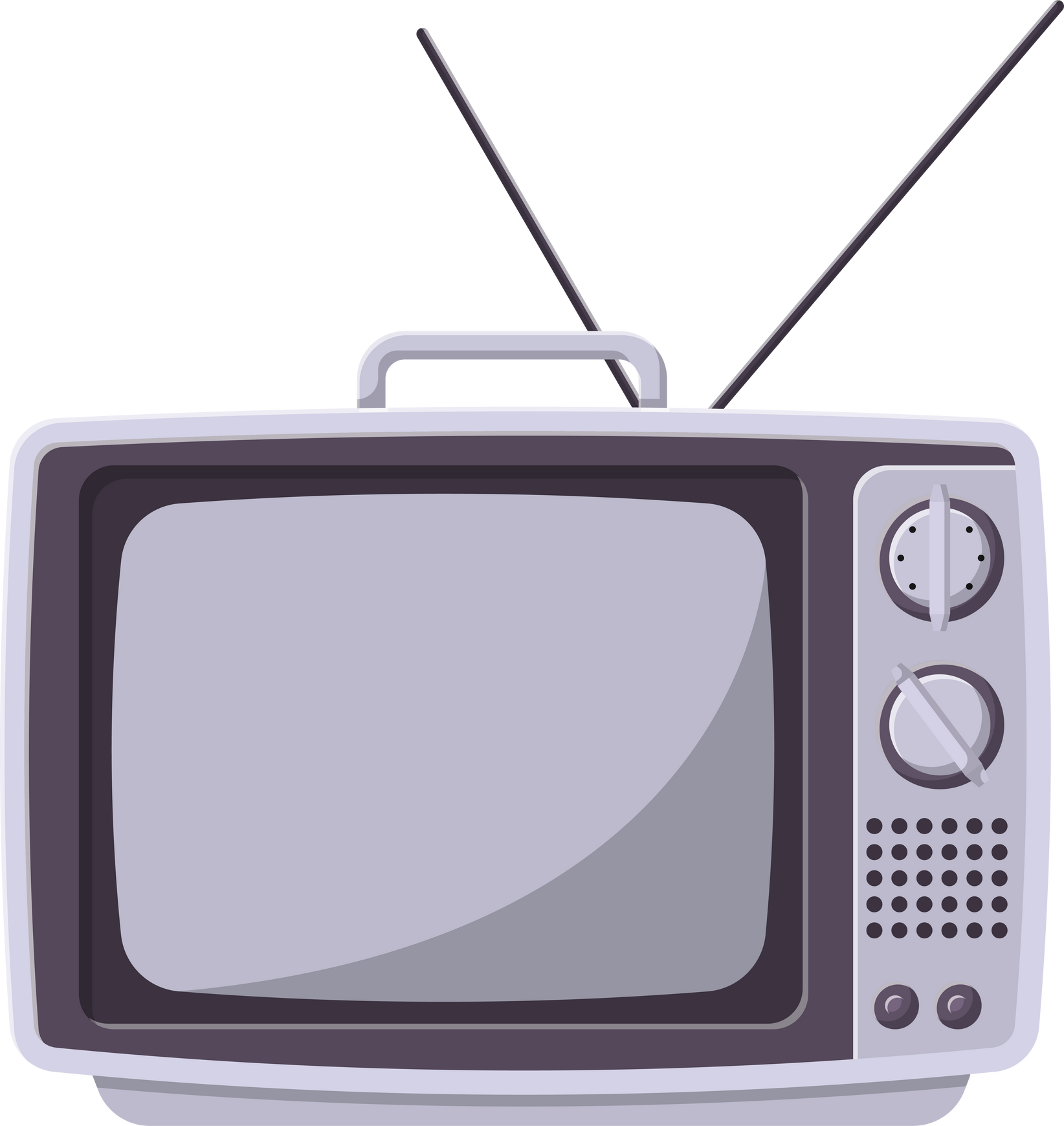 Retro TV Icon